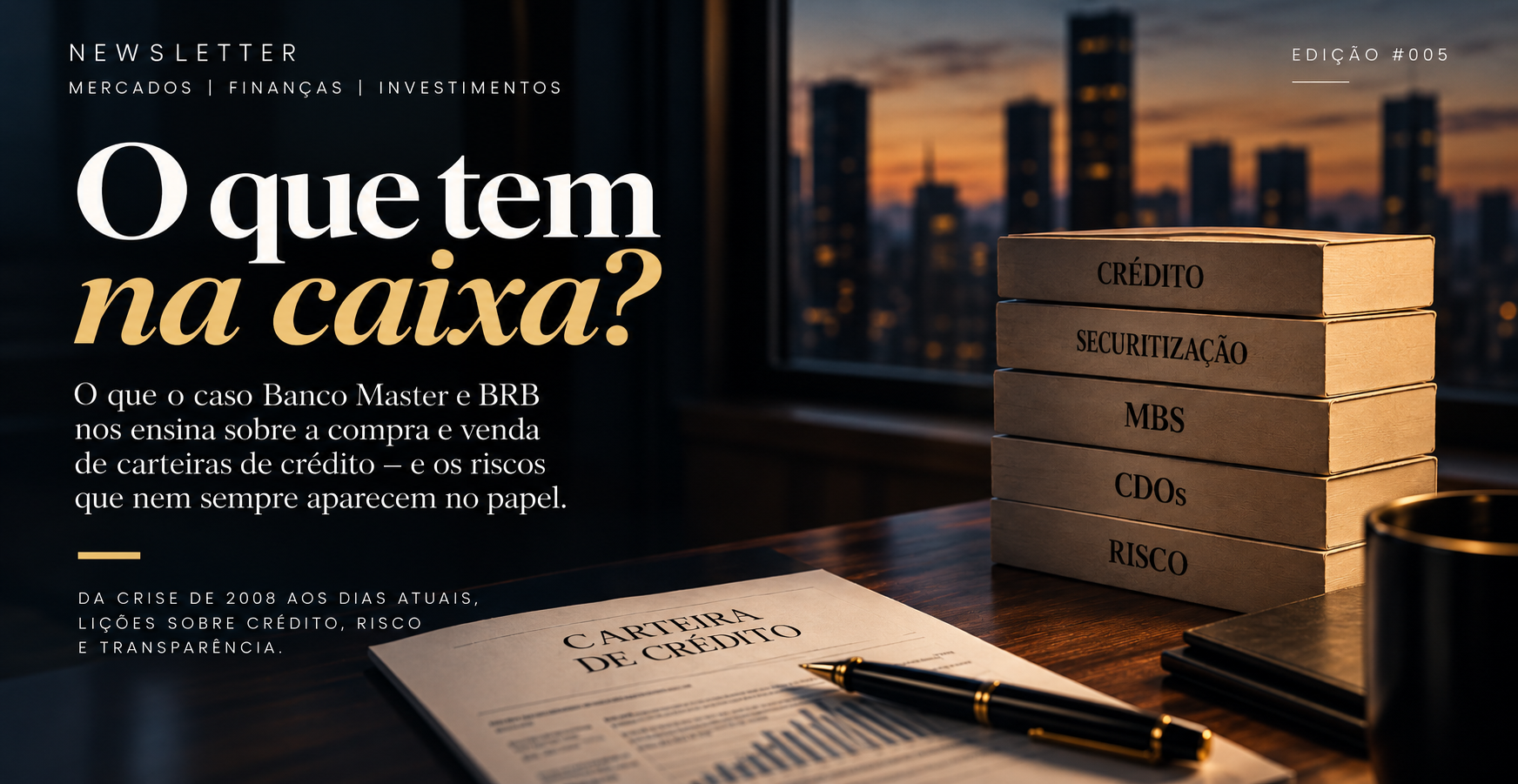 O que existe dentro da caixa?