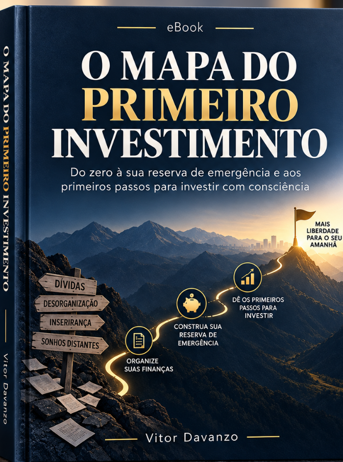 Capa do e-book O Mapa do Primeiro Investimento